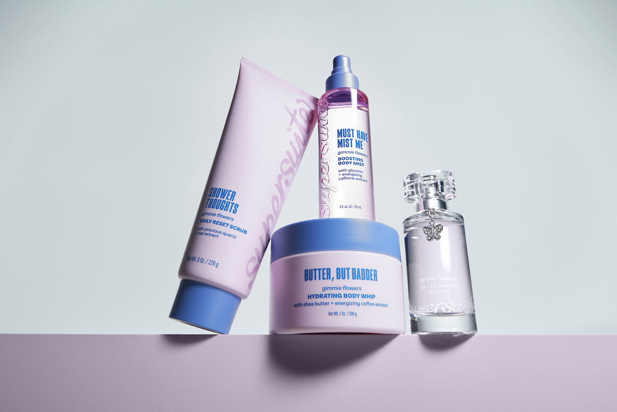 The complete Gimmie Flowers Line