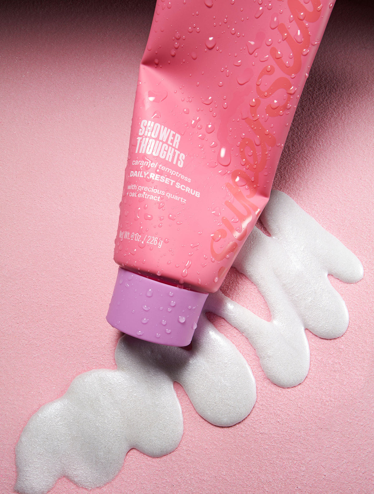 Caramel Temptress Shower Thoughts Daily Reset Scrub 8 oz