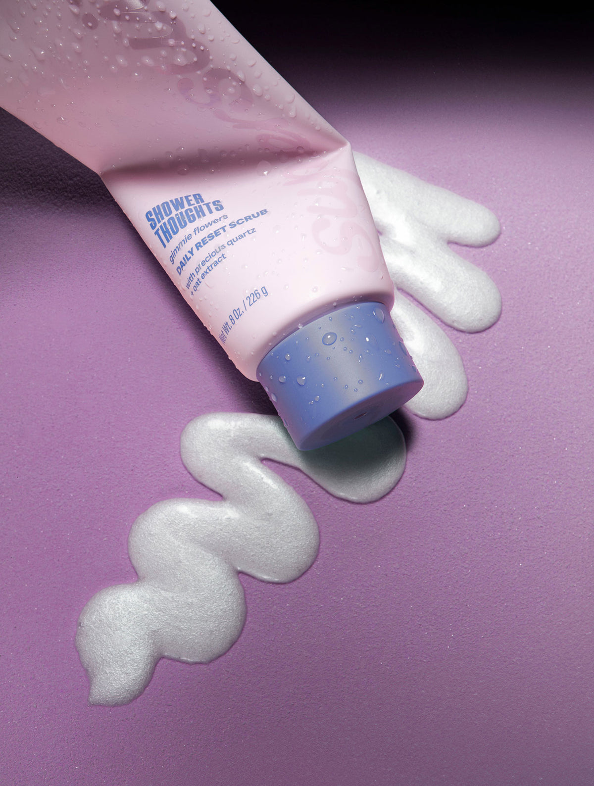 Gimmie Flowers Shower Thoughts Daily Reset Scrub 8 oz